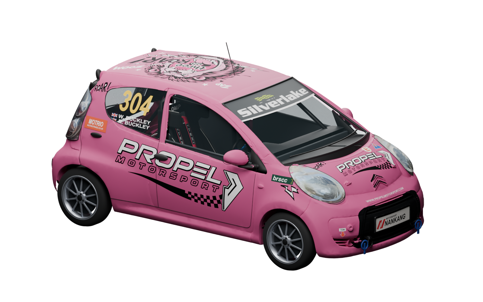 Preview of car 304 in its original Propel Motorsport wrap